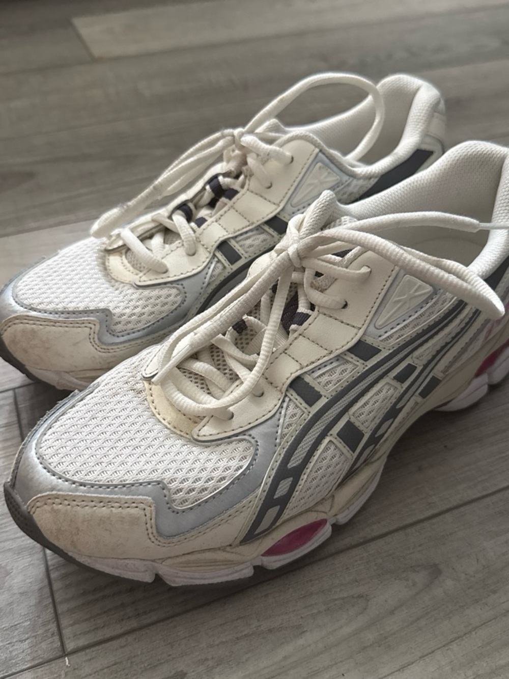 ASICS Gel Kayano 14 white & cream sneakers